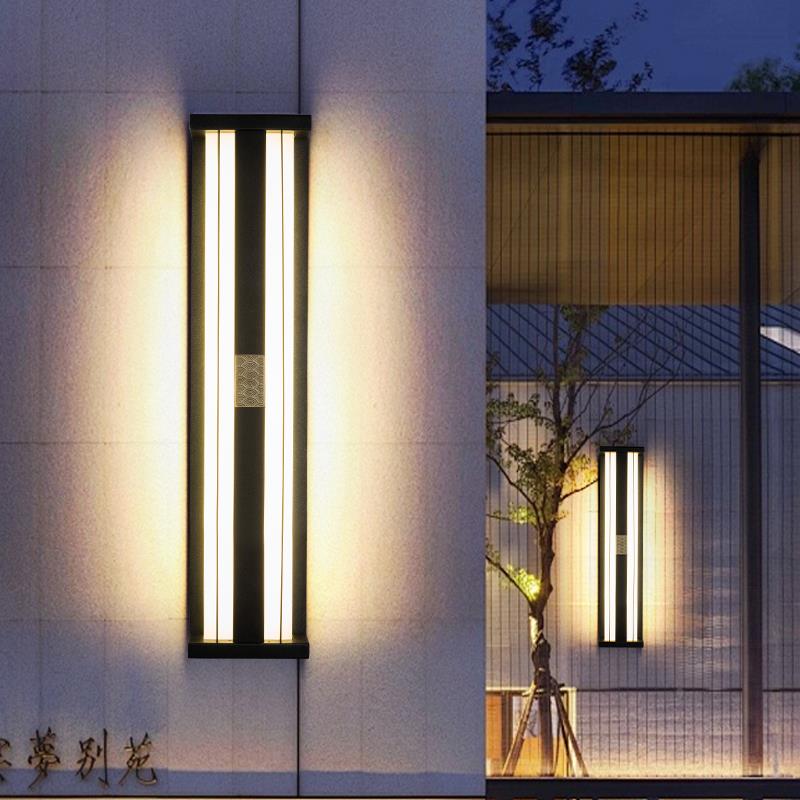 庭?户外壁灯太阳能灯人体无品牌/感应室院外防水墅阳台别大门口柱