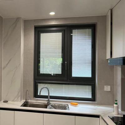 单磁控百叶玻磁控叶百窗置帘免打孔磁吸内卫生厨房电动超白玻厂型