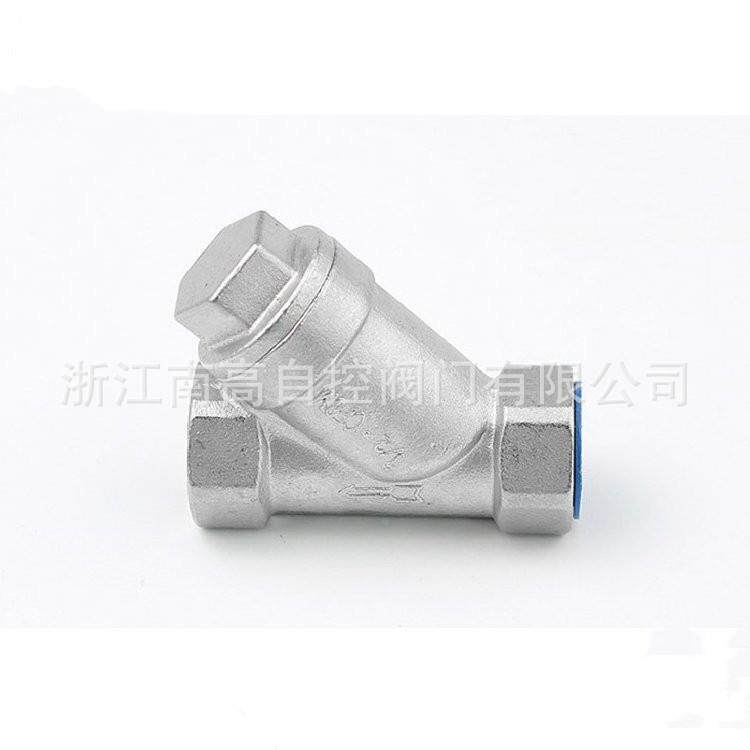 304Y型丝扣内螺纹前过滤器双层过滤不锈钢过GL11W-16滤网器GL11-W
