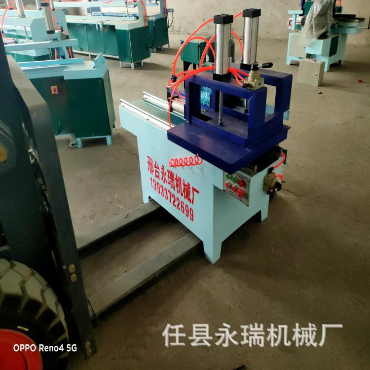 全自接动接机木厂家新型全自梳齿机接木机建筑方木开齿对机机永瑞
