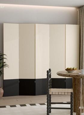 BGH中式屏风隔断厅遮挡可卧室仿玄关移动折叠墙办公室山水画古折