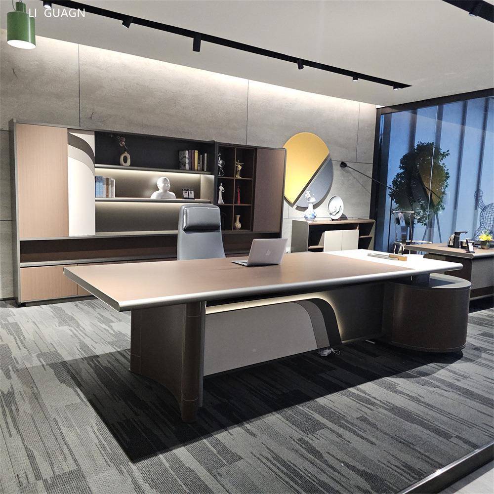 办公边地柜储物柜矮文柜件柜隔断室展柜示柜带灯到顶柜整墙书0131