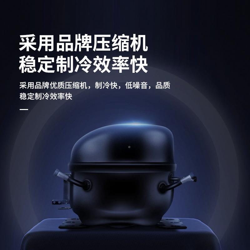 车载4冰箱1V/2V压缩机制2冷冰28668L直流冰箱房车冰箱箱