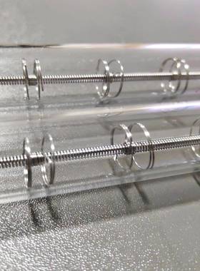 出W口型500020mm管50电热管烤英箱特殊材料用红外管线石加热加热