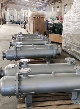 缩露典空压生产后部冷却器DP01列管油式换热器压机系统散热器冷凝