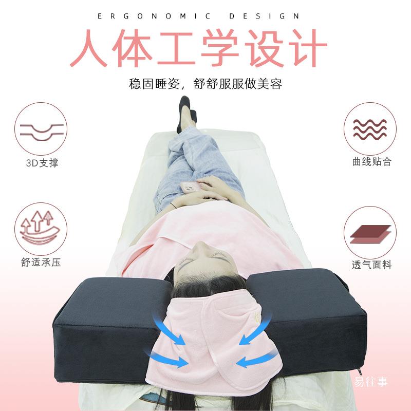 u型枕头晨曦枕头u型枕纹绣工具睫10043359美睫单人嫁接睫美毛纹按