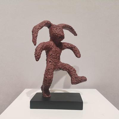 现代简约艺术卡通兔家居软装样饰品板电视柜玄关房工FWF艺品奢轻