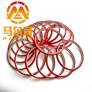 尔厂家可直马供进口亨斯曼0PU料聚氨酯同步带加红胶456760S5M-1+5