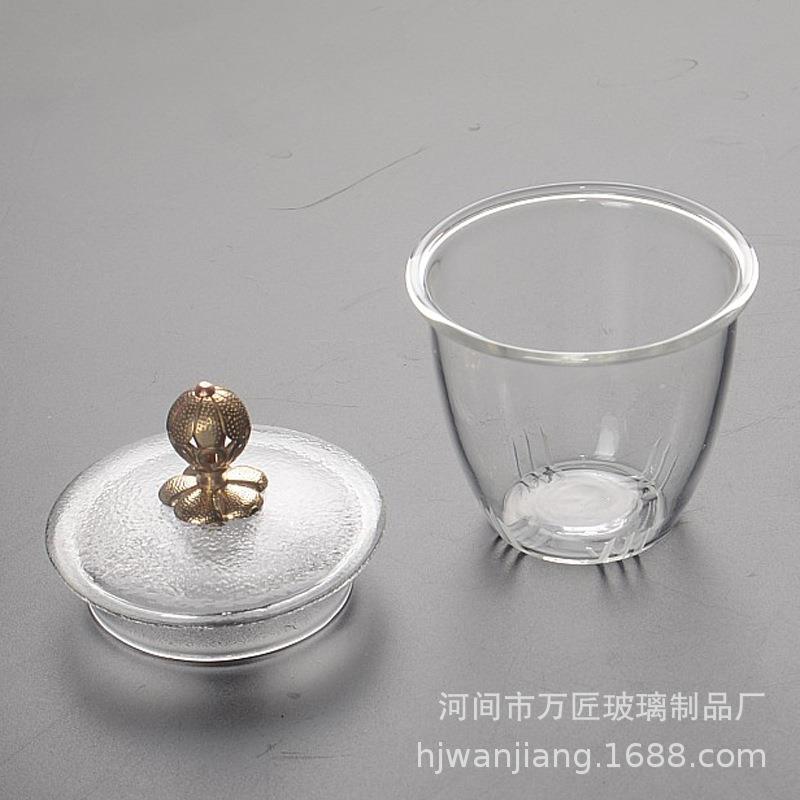日式玻璃茶水壶内胆烧水提梁壶炉15689贴梅花煮茶壶电陶专用耐热