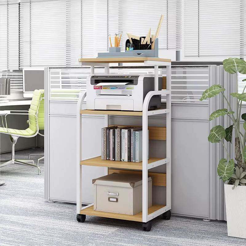 印机架子多打代家层置物架简约ZJT002现移动落地办公桌边用主机箱
