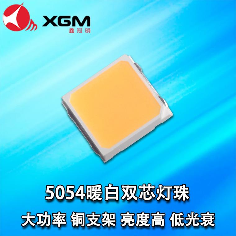 554暖白景白光灯珠50.W大功率高0光效户外观室内商业灯管照BAP明