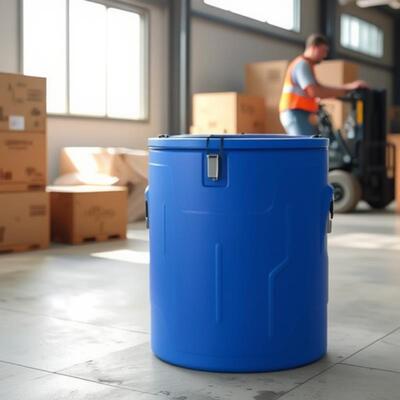 外贸不锈钢双层保温桶4PCS大冰桶摆摊专用桶冷藏桶大容量保温箱