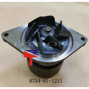 轮式 6发动机配件S6D107QSB6.7水泵6754 载机WA380 1211 装