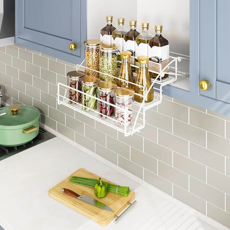厨房吊柜升降拉篮下拉式置物架上下顶柜调味料伸缩开门式橱柜拉篮,节庆用品/礼品,新娘配件,淘宝优惠券,粉丝福利购,淘宝优惠卷