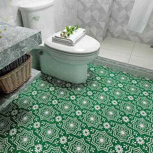 复古地贴自粘卫生间防水防滑仿瓷砖墙贴厨房浴室地板翻新地砖