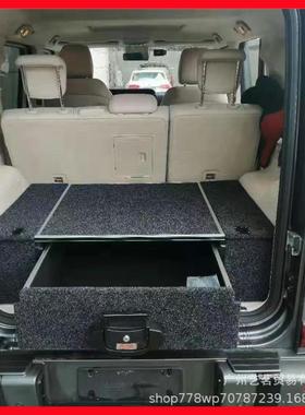 适用于奔驰G级W463W464G500G63G350G400G550加装后备箱储物抽屉