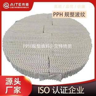PPH125塑料孔板波纹填料RPP增强聚丙烯孔板波纹规整填料