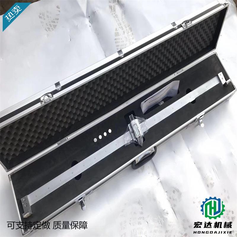 轨距尺矿用600mm测量窄轨道尺便携式机械折叠罗盘铁路轨距测量尺