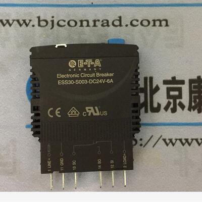 E-T-AESS20-003-DC24V-3A短路器ESS30-S003-DC24V-6A原装现货