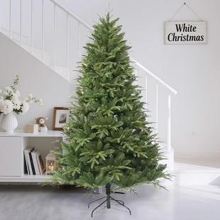 圣诞树PE+PVC混合豪华加密阻燃圣诞装饰品150cm180cm圣诞树