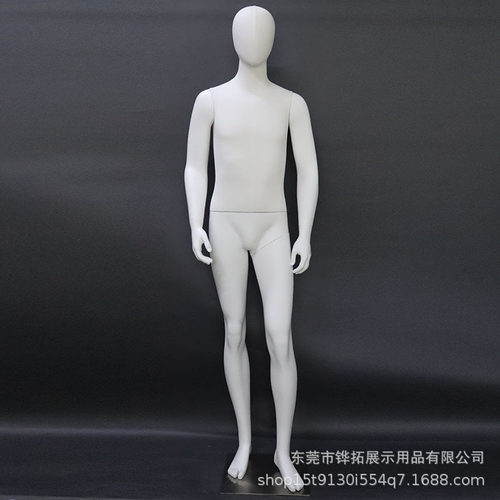 新款上身包布男全身模特站姿迈腿服装店商场橱窗展示架假人台道具