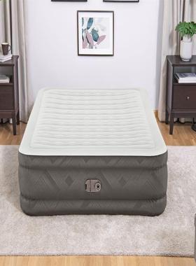 Bestway69050双人双层布面充气床内置泵家用户外加厚充气床气垫床