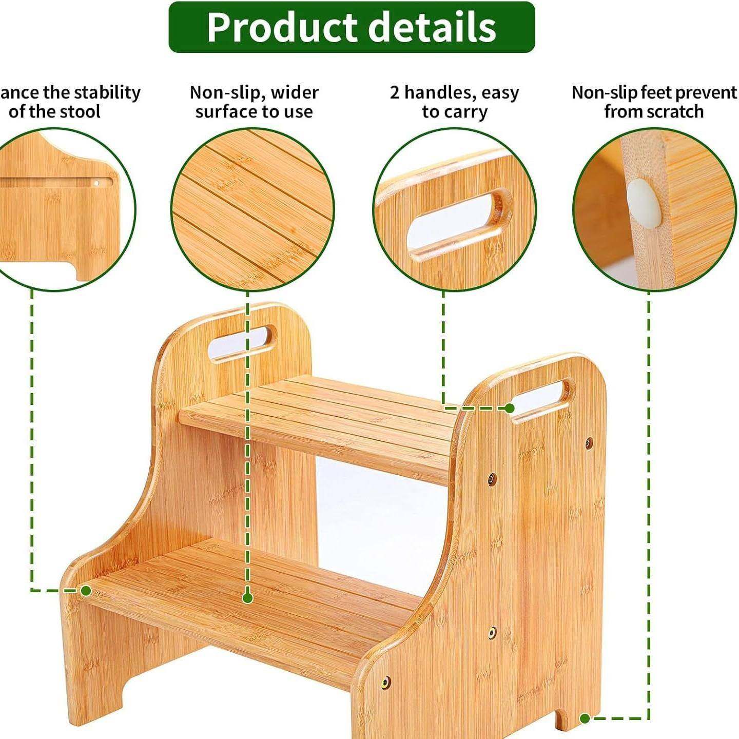 竹制2层登高凳带防滑扶手踏步踏板木家用梯凳梯椅带镂空手柄梯子,畜牧/养殖物资,畜牧/养殖器械,淘宝优惠券,粉丝福利购,淘宝优惠卷
