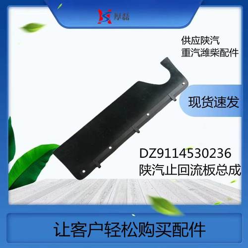 豪沃T7HWG9925570002/1出口配件DZ9114530236陕汽止回流板总成