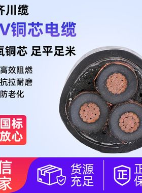 zcyjv高压国标铜芯铠装电缆线可地埋架空电线电缆绝缘三芯电缆
