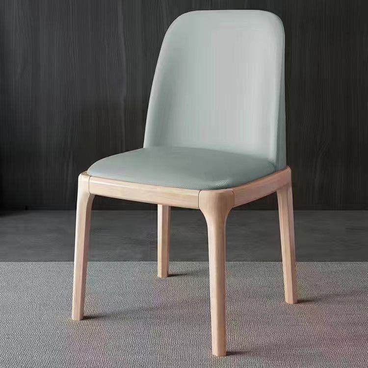 实木餐椅轻奢餐桌椅子家用简约现代北欧网红餐厅八角椅凳子靠背椅