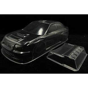 1/10平跑壳漂移车壳FCH斯巴鲁subaSruwrc200车4R明PC车透壳190mm
