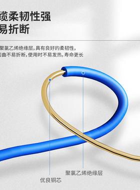 天鸿祥厂WLC家方直供bvr10平线方电线家装电10平软线