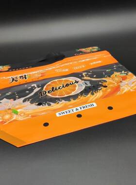 SHO提装拉链Ornge袋子柑橘a专用包袋手子外包塑料袋子