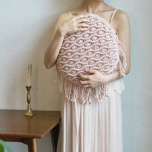 洛丽丝新款纯编织波西米亚抱饰枕靠枕家居软摄影道DQW具含芯