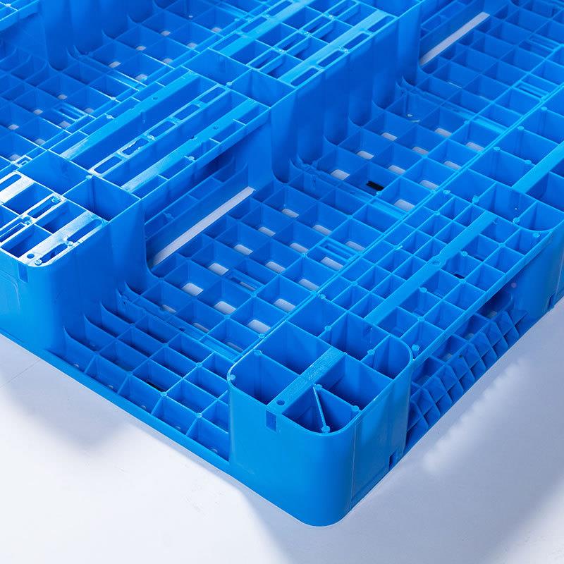 网川字托盘120加格厚防1滑网物格川字塑料卡板防RQI潮塑胶栈板货