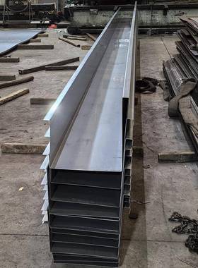 6AEJ米锈钢天沟水槽30天4不锈钢天沟弯件钢不板折弯折件厂房沟水