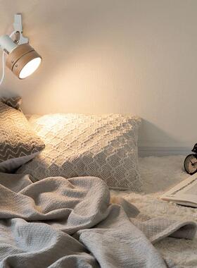 IIX2I27书房实木日式台灯夹室子灯LEDE床头卧架灯学习灯工作书灯