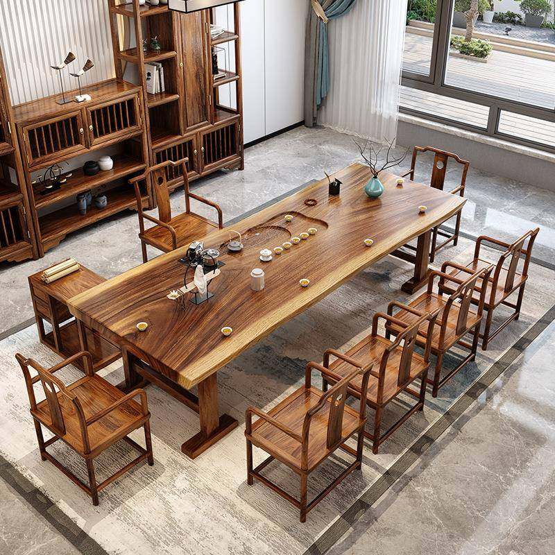 黑胡桃木原木茶板CVJ桌椅组合实木原大复休古闲办公室茶水台泡茶,鲜花速递/花卉仿真/绿植园艺,其它园艺用品,淘宝优惠券,粉丝福利购,淘宝优惠卷