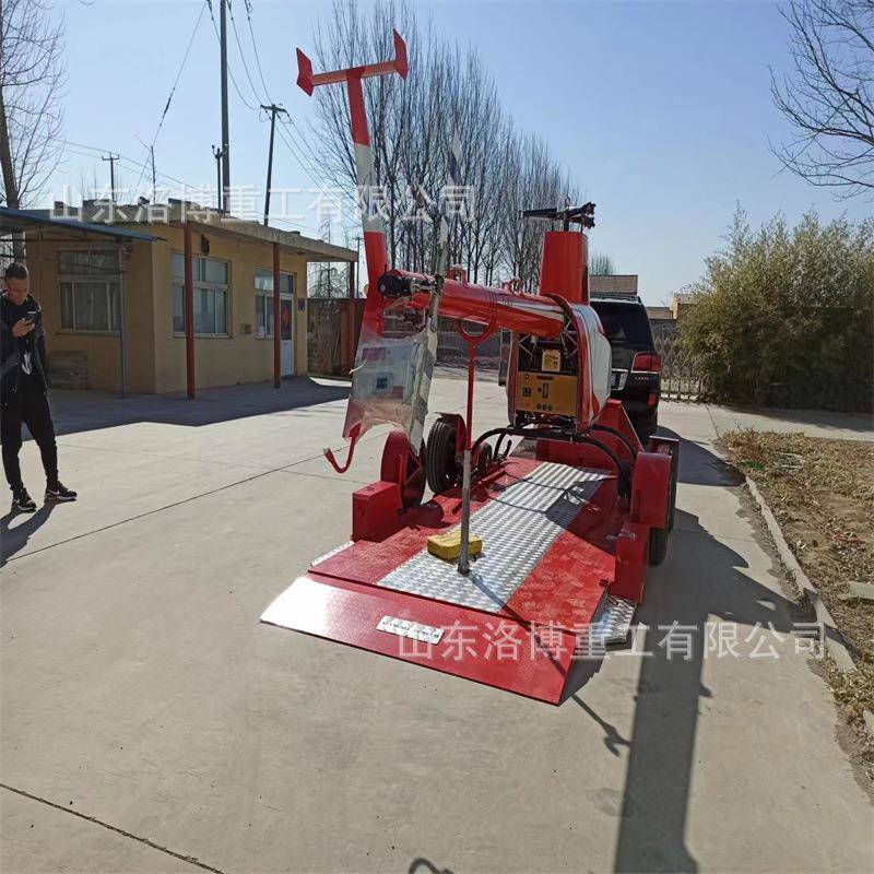 物搬运牵引平板拖车货仓储厂区20吨3TRT0吨平牵板引车大吨位牵引