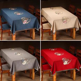 新式餐HQD桌台布高档防中水桌现代布简约桌垫防隔热垫长烫条形餐