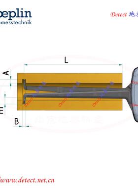 德国K1ROEOAEPLIN指针内径卡规H415内卡钳064M-18内卡2规
