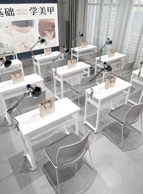 美甲桌2025新款可移动甲叠桌多功能器带吸尘桌子夜市ZJL摆摊折美