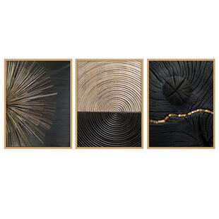 酒店大轻奢挂画厅装饰客抽象画竖版玄关招财风三水沙LWX气发墙联