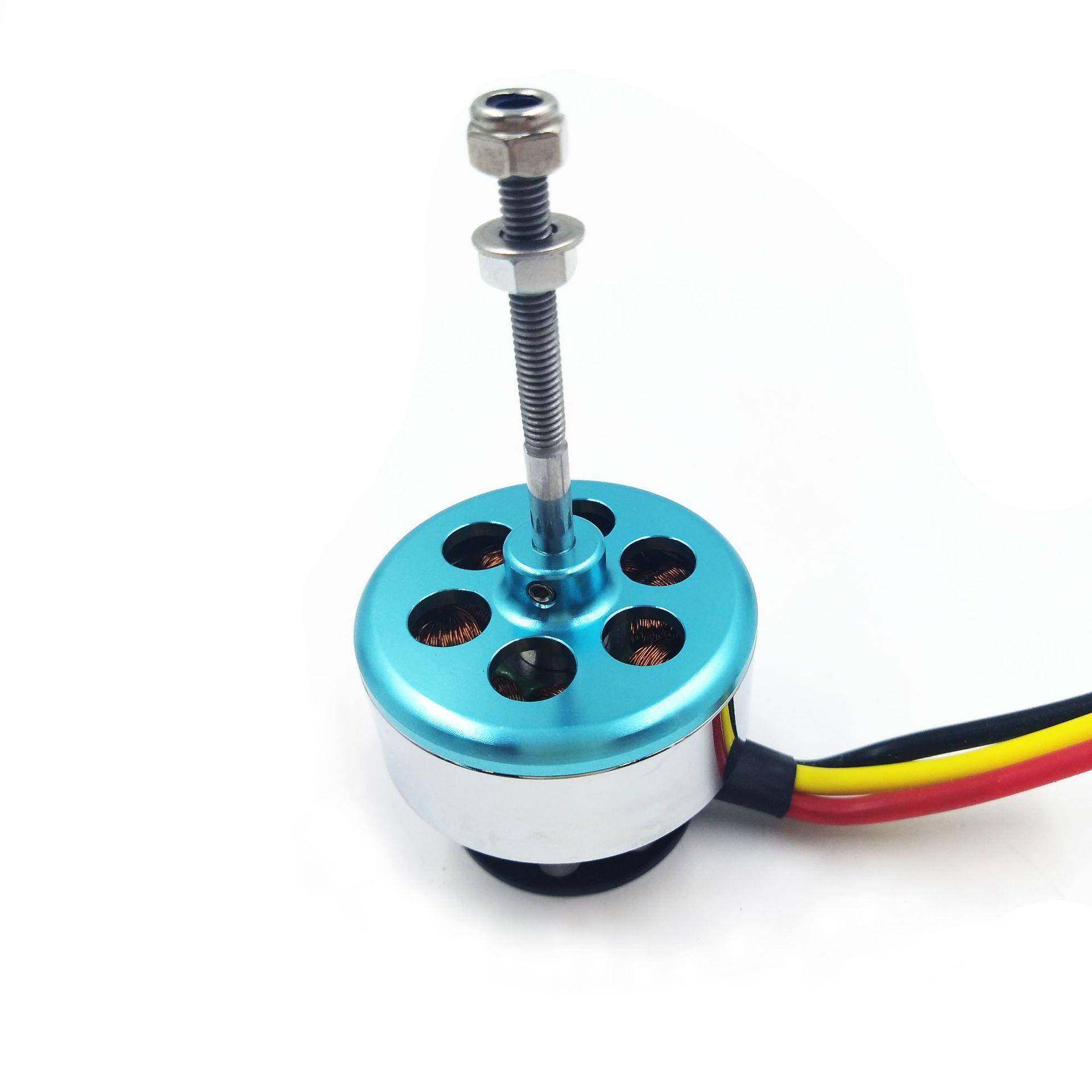 K航模直K无刷外转子电机4018-7WFC00V75流0V低转速大扭力无刷电机