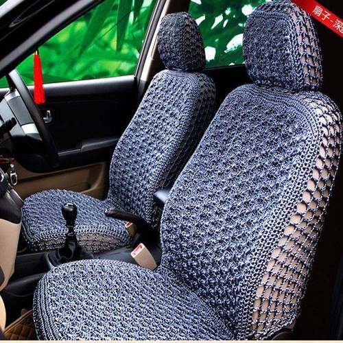 车垫速腾四季凉H6座套夏季帝豪冰丝汽车坐垫透气哈弗宝来手编通风