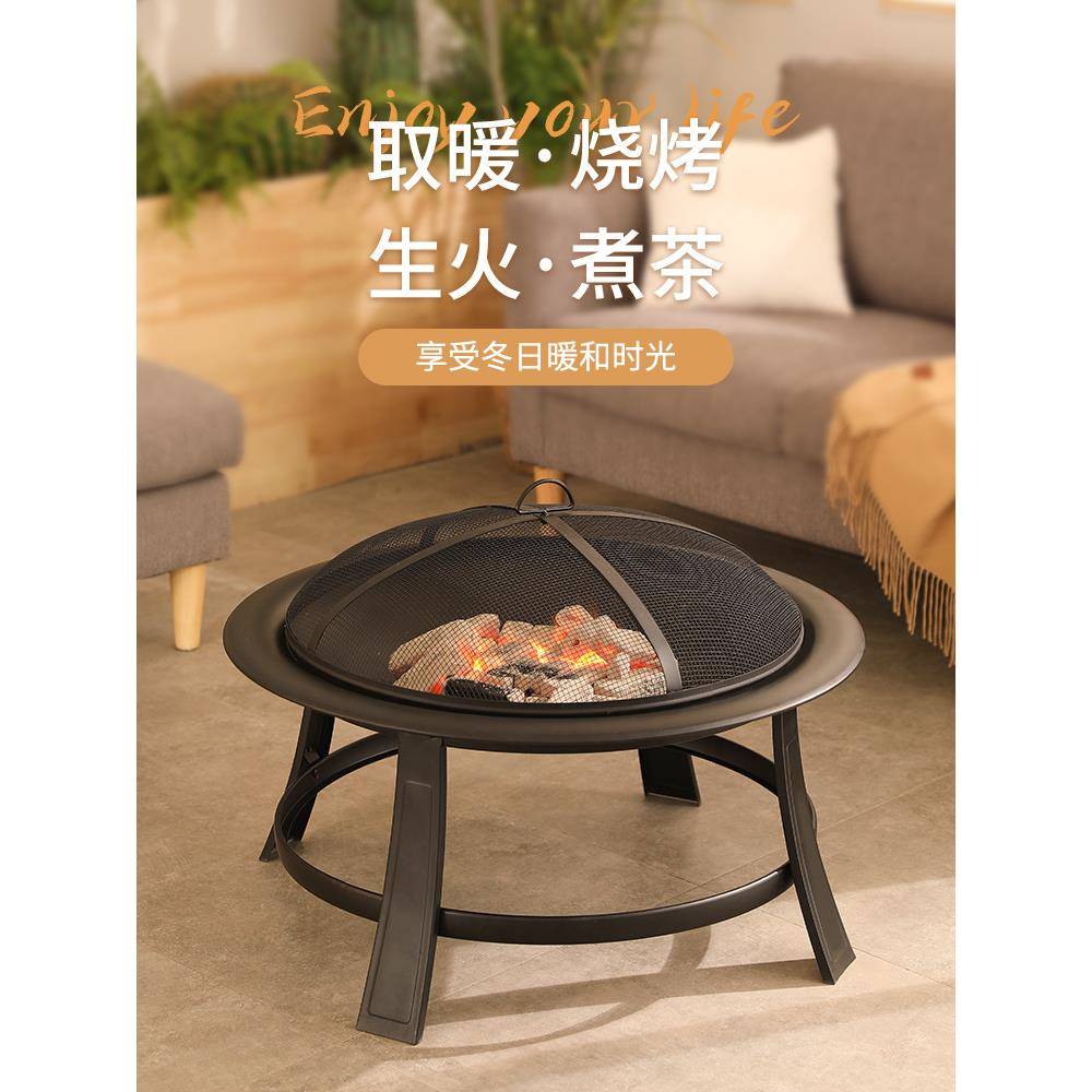 烧烤炉户外烧烤架BBQ家用木炭烧烤炉子烧烤配件套餐野外全套炉子