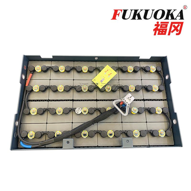 24v48v力至优电动叉车电瓶蓄电池NICHIYU叉车电池组FUKUOKA