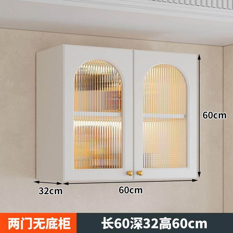 玻璃门厨房吊柜餐厅壁橱橱柜现做吊柜实木奶油风壁挂式客厅卫生间,纺织面料/辅料/配套,纺织机械配件,淘宝优惠券,粉丝福利购,淘宝优惠卷