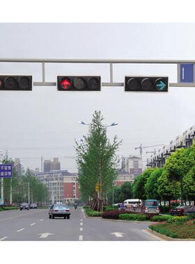 LED信号灯杆红绿灯灯杆自产自销6.5米等径八角杆整体热镀锌