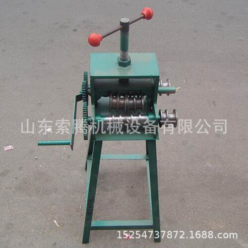 方管弯圆弯弧机SWG-38手摇钢管卷圆机钢管弯弧机手动弯管机